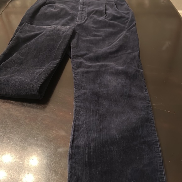 Corduroy skate pants dark blue - Picture 3 of 4